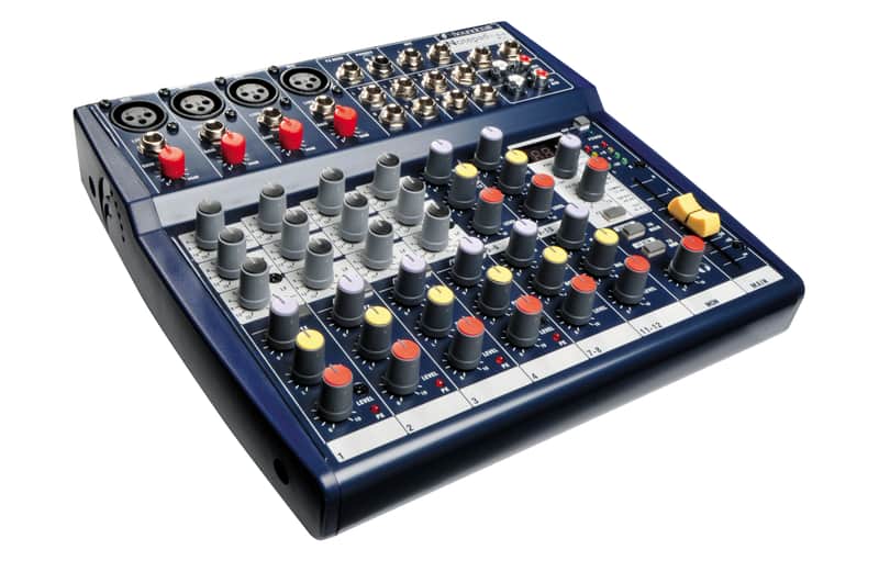 Soundcraft Notepad 124FX 4 Mono / 4 Stereo Channel Mixer with Effects image 2