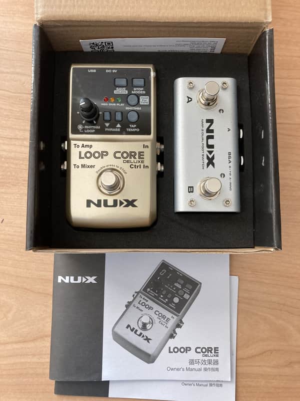 NuX Loop Core Deluxe with NMP-2 Dual Footswitch image 1