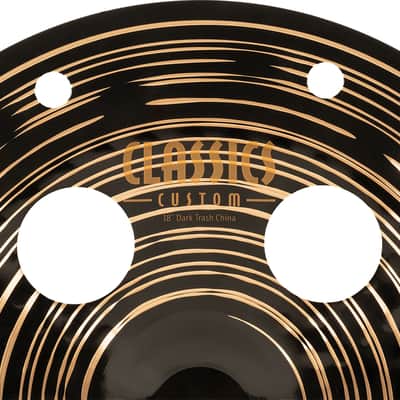 MEINL CC18DATRCH Classics Custom Dark Trash China 18 Zoll Becken image 6