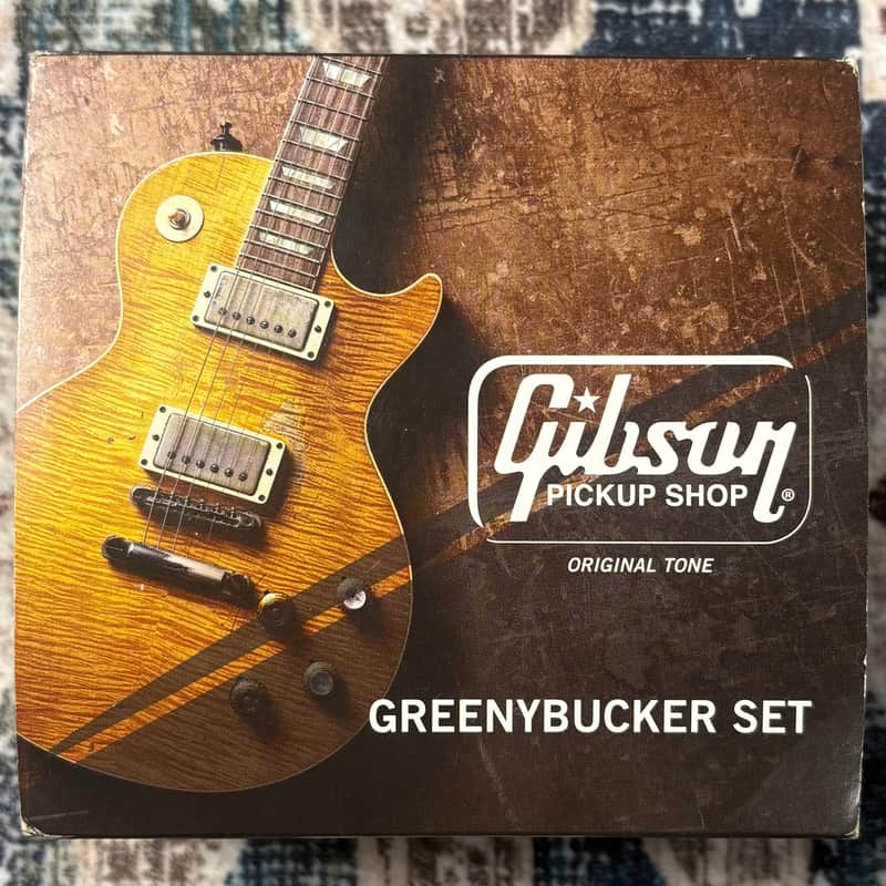 2023 Gibson PUGBDBNC2 Greenybucker Guitar Pickup Set W/ Box! image 1