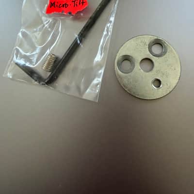 Fender Micro tilt Neck plate tilt disc. For 3-bolt neck. 1971-1979 image 3
