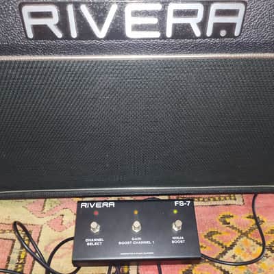 Rivera quiana studio valve amp black 1x12 image 6