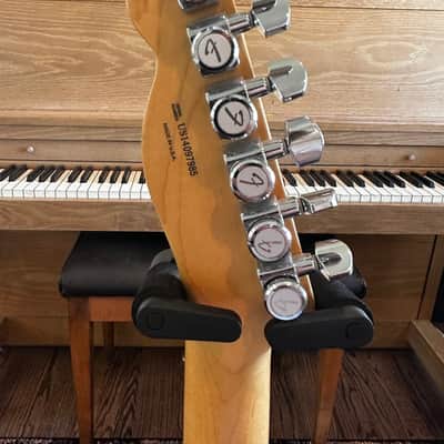 Fender American Deluxe Ash Telecaster 2014 - white blonde, upgrades image 6