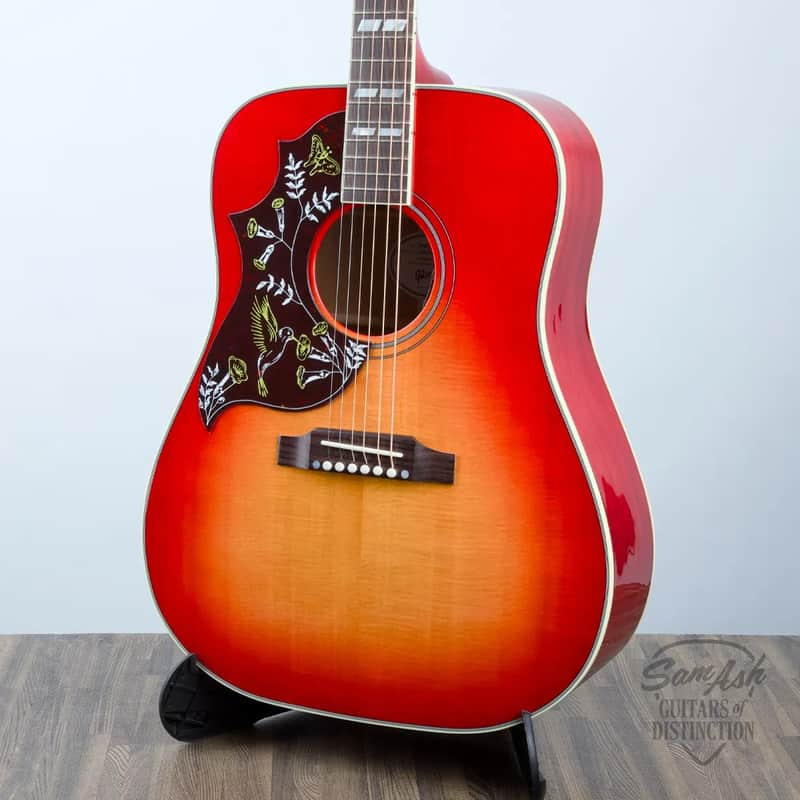 Gibson Hummingbird Standard Vintage Cherry Sunburst Acoustic-Electric Guitar Left-Handed(Bennetbreeze) image 1