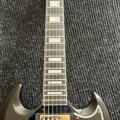 2018 Gibson Custom Shop SG Custom Ebony w/ OHSC, COA, Case Candy & Original Box image 5