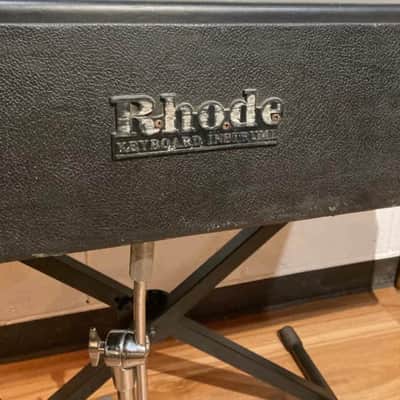 Rhodes Mark I Stage 73-Key Electric Piano 1975 - 1979 Black Rounded Top image 5