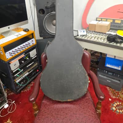 Victoria Fender Coronado Gibson EB Bass Case Yellow Lined 1960s image 8