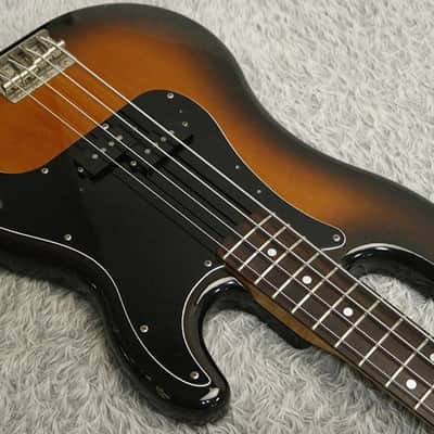 Vintage 1970's made Fernandes Stone Logo FPB-60 3tone sunburst finish  Made in Japan image 2