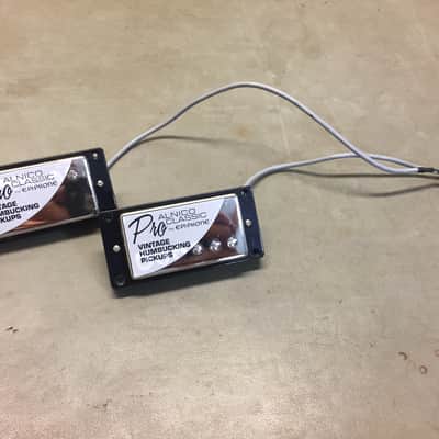 Epiphone Alnico Classic Pro Humbucker Set 2017 Nickel image 2