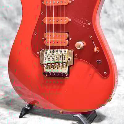 Fernandes LA-115KK L'Arc-en-Ciel Ken Signature Model Red | Reverb