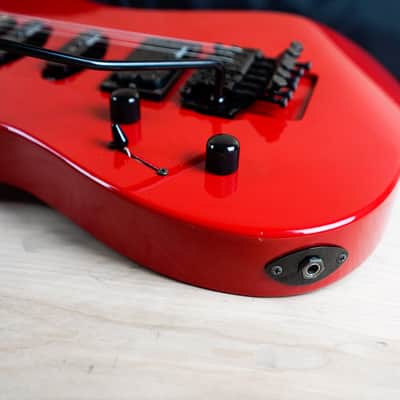 Charvel DK-065 SSH Model 3 Lefty 1990 Ferarri Red Made in Japan MIJ w/ Bag image 10