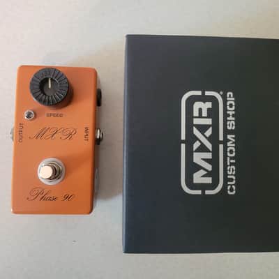 Analogman MXR Phase 90 '74 Script Logo Reissue with Analogman Mods - Orange image 4