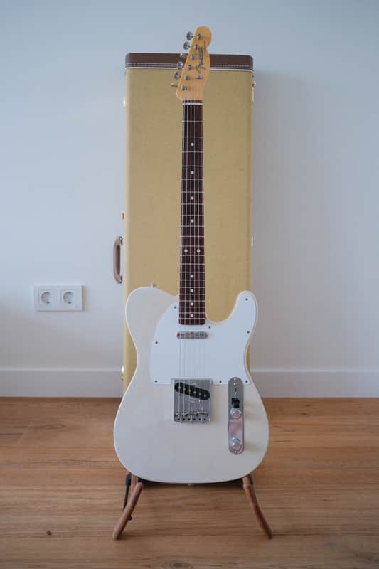 Fender Artist Series Jimmy Page Mirror Telecaster with Rosewood Fretboard 2019 - White Blonde