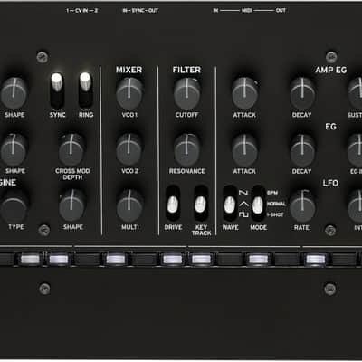 Korg Minilogue XD Module Keyboard Voice Expander And Desktop Synth Black image 2