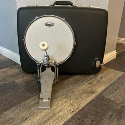 “BLACK BETTY” busker style suitcase drum by Vintage Suitcase Kick Drums image 5