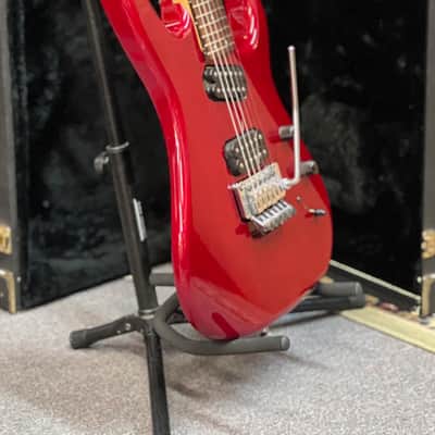 1993 Hamer USA Diablo - Translucent Red w/Original Hardshell Case image 6