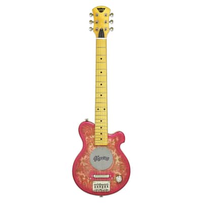 Pignose PGG 200 Electric Guitar-Pink Paisley *USA Small Business* image 1