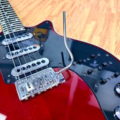 ⚡️2003⚡️ Burns London Brian May Signature Red Special~ Cherry Red Korean Made! image 7