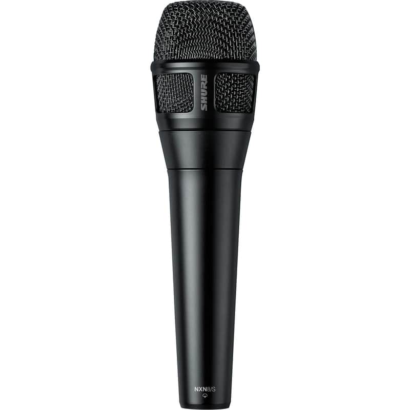 Shure NXN8/S Nexadyne Dynamic Supercardioid Microphone, Black image 1