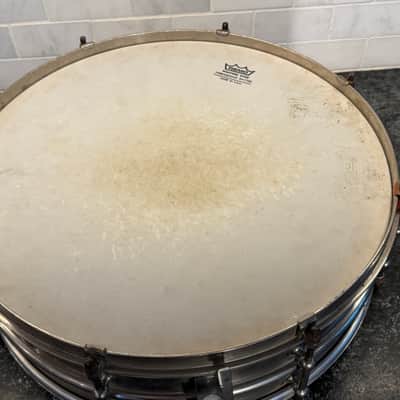 1920s Ludwig 4"x15" "Nickel Over Brass" Tube Lug Snare Drum - Black Beauty Style 1920s image 9