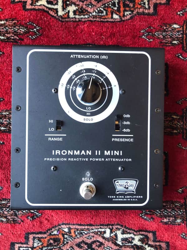 Tone King Ironman II Mini 30-Watt Precision Reactive Power Attenuator 2016 - Present - Black image 1