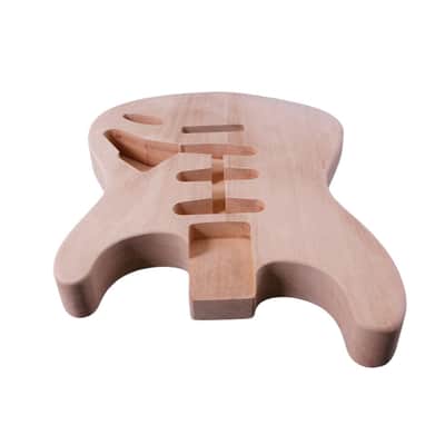 Stratocaster Style Electric Guitar SSS Body, Mahogany image 3