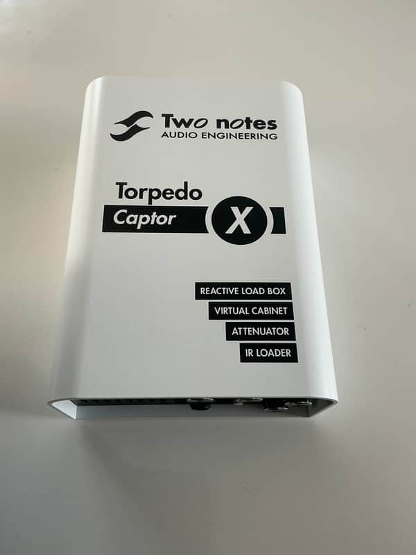 Two Notes Torpedo Captor X 8ohm Stereo Reactive Load Box / Attenuator 2020 - White image 1
