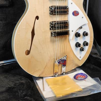 Rickenbacker 1993Plus Maple Glo, 12-String, 3X Toaster Pups, Stereo, w/HSC image 5