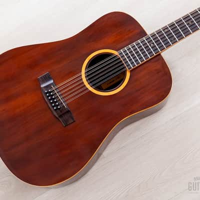 1980 Yamaki The ‘78 Heritage/12 Vintage 12-String Dreadnought Acoustic Guitar w/ Case, Japan image 1