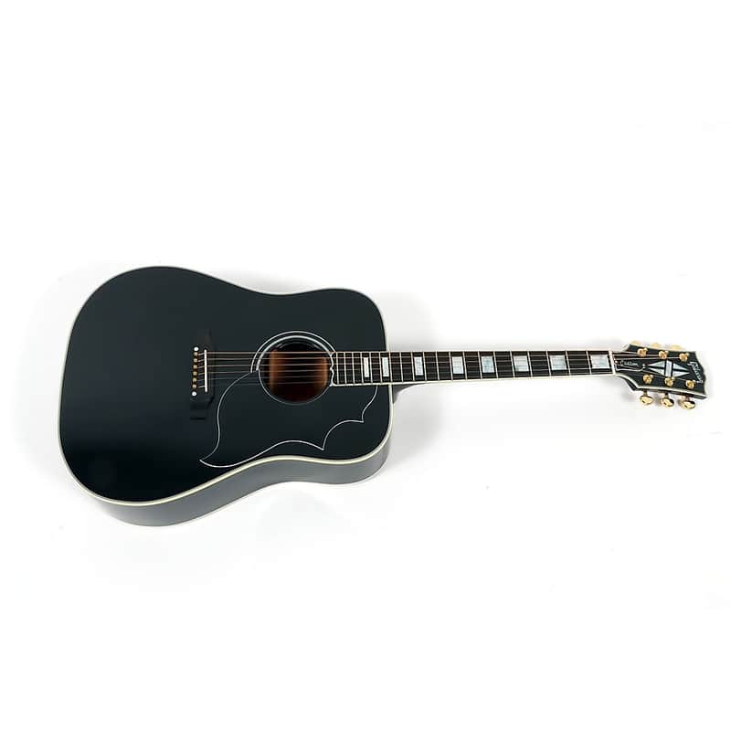 Gibson Custom Hummingbird Custom Acoustic-Electric Guitar Regular Ebony image 1