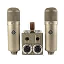 Neumann U48 Large-Diaphragm Tube Microphone Pair #423/421 w/ 1-Year Warranty