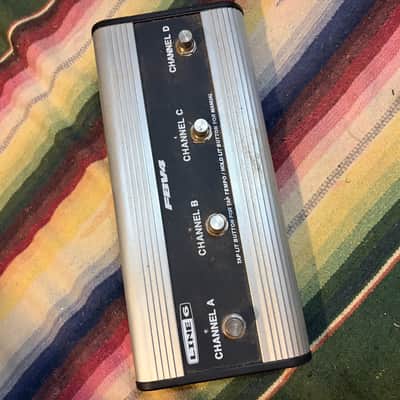Line 6 FB4 Foot Controller 2010s - silver imagen 1