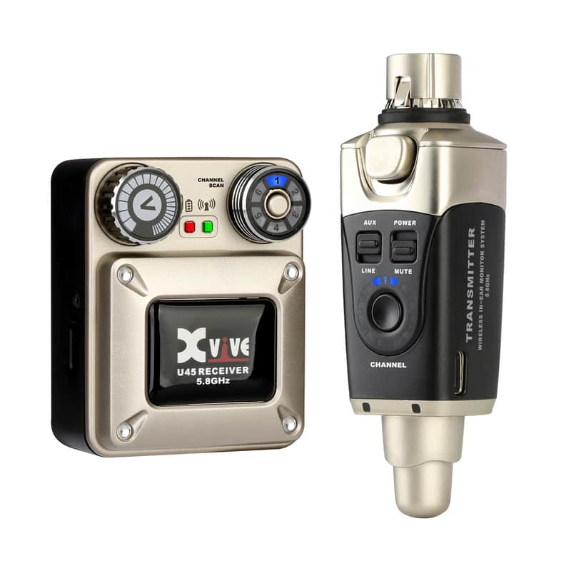 Xvive U45 In Ear Monitor   Sistema Monitor Wireless Digitale 5.8 Ghz image 1