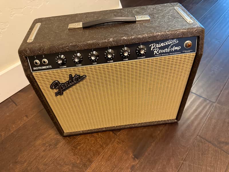 Fender Princeton Reverb Amp Limited Western Tolex image 1