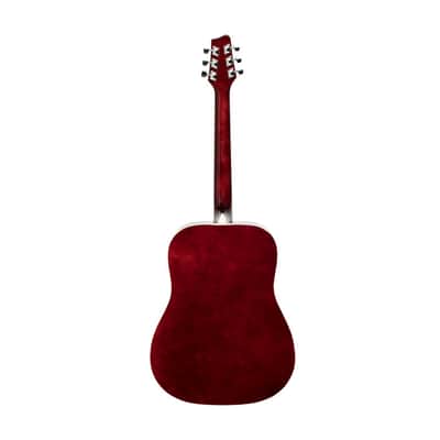STAGG 3/4 Natural Dreadnought Acoustic Guitar With Basswood Top Left-handed Model image 3