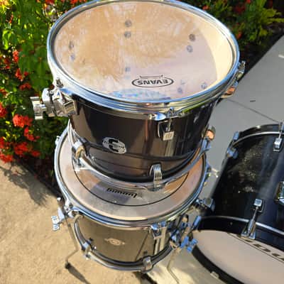 Ludwig Breakbeats by Questlove 10/12/13/16 4pc Shell Pack - Black Sparkle image 4