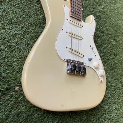 Samick Greg Bennet Signature Series Strat MB-1/PW - Cream Off-White image 3