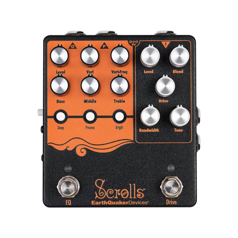 Earthquaker Devices Scrolls Bass Odyssey EQ & Drive Pedal image 1
