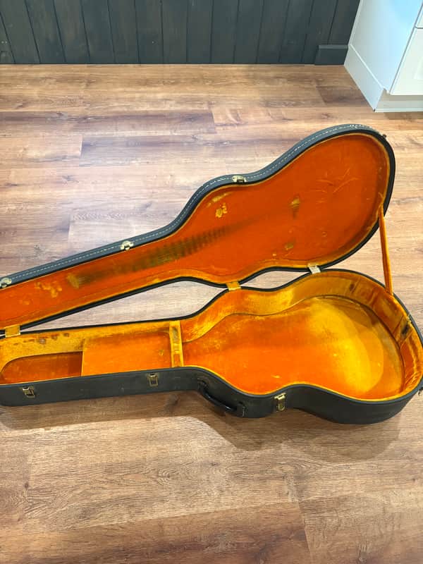 Gibson Hollow Body Case Mid-60s - Black/orange image 1