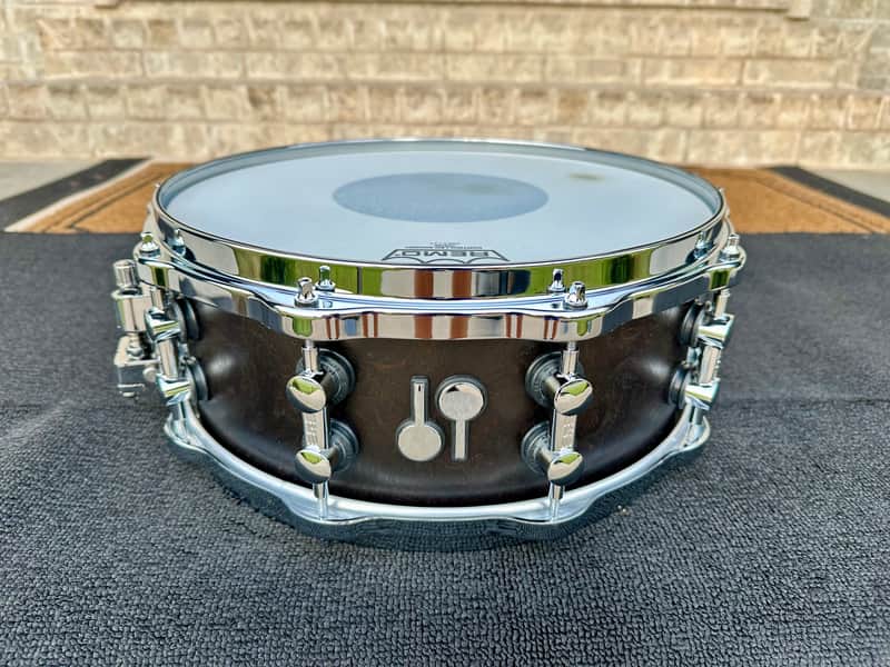 Sonor SQ2 Medium Maple 5.5x14” snare drum 2022 - Dark Roots Satin image 1