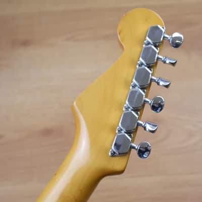 1985 Squier (by Fender Japan) "A Series" SST-36 Vintage Stratocaster (Black) image 12