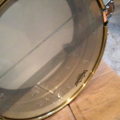 Ludwig 5.5x14 Super Sensitive 60s - Gold powdercoat image 6