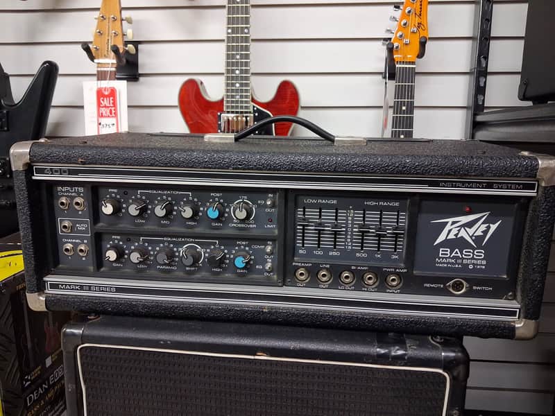 Peavey 400BH Mark III Bass Head Consignment image 1