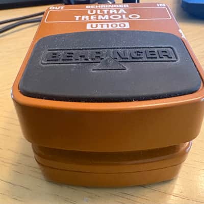 Behringer UT100 Ultra Tremolo 2000s - Brown image 4