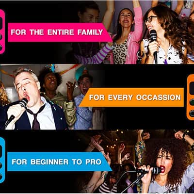 Singtrix Portable Karaoke Machine, All-In-One Karaoke System, 350+Voice Effects & Autotuning, PA image 7