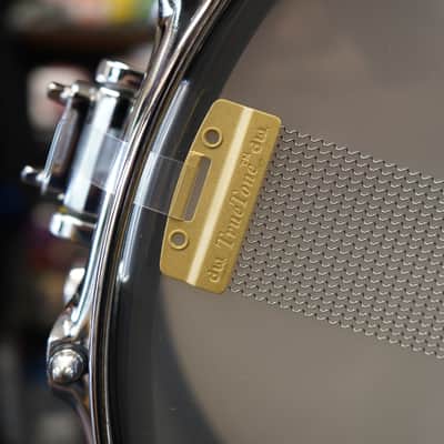 DW Collectors Series #DRVB6514SUC Black Nickel Over Brass 6.5x14" Snare Drum w/ Chrome Hardware image 10