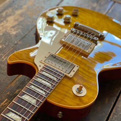 Gibson 2006 Yamano Ordered Custom Shop Special Order '59 Les Paul Standard Reissue Green Lemon image 5