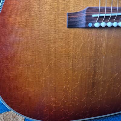 Gibson Custom 1960 Hummingbird Light Aged 2024 - Heritage Cherry Sunburst image 16