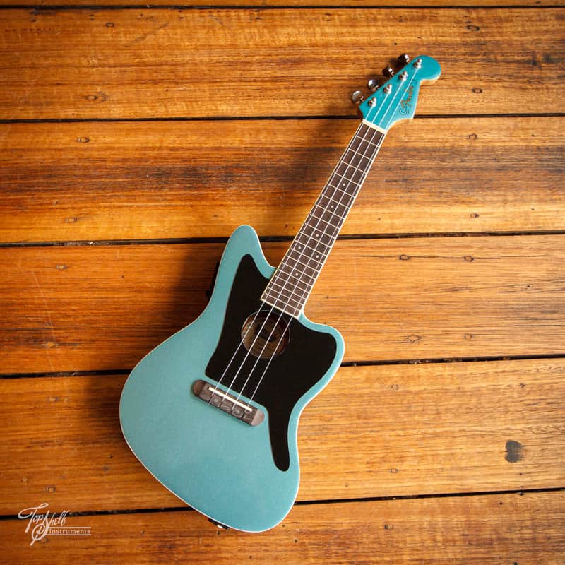 Fender Fullerton Series JZM Jazzmaster Ukulele Lake Placid Blue 2021 image 1