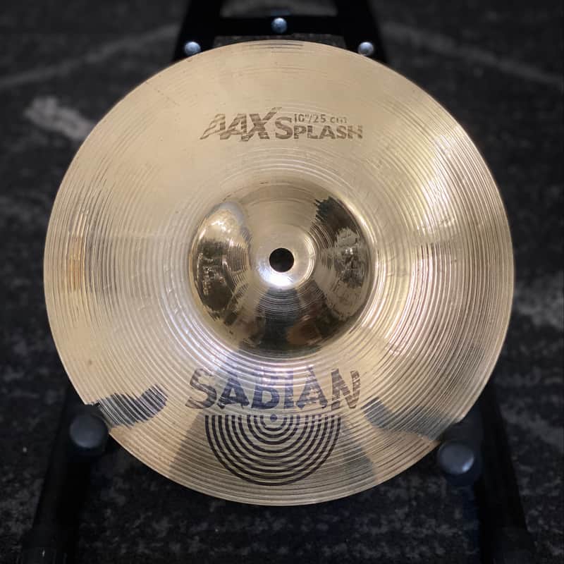 Sabian 10" AAX Splash Cymbal - Present - Brilliant image 1